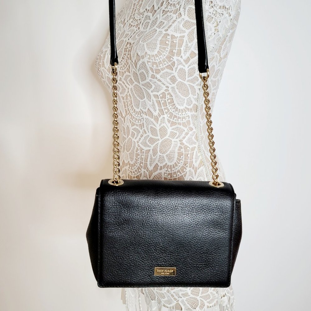 Kate Spade Black Crossbody Leather Bag - Picture 12 of 16